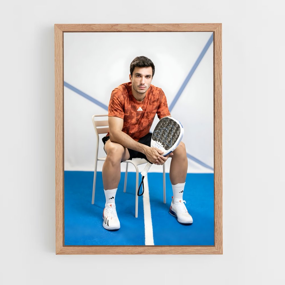 Poster Serveur de Rêves – affiche Padel (vue 4)